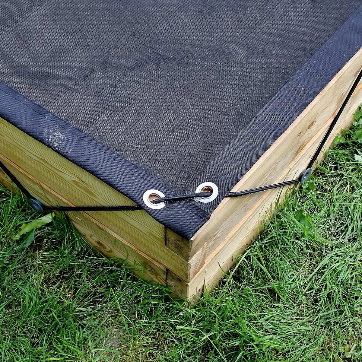 Zandbakafdekking van stevig gaasnet voor Smart Sandbox 100|100